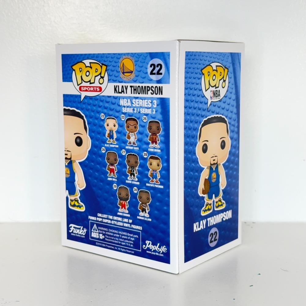 Funko Pop! Klay Thompson #22 2016 First Run Golden State Warriors NBA - Picture 2 of 6